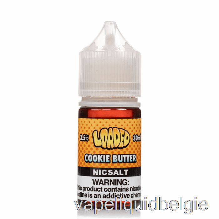 Vape België Koekjesboter - Geladen Zouten - Meedogenloze Dampen - 30ml 20mg